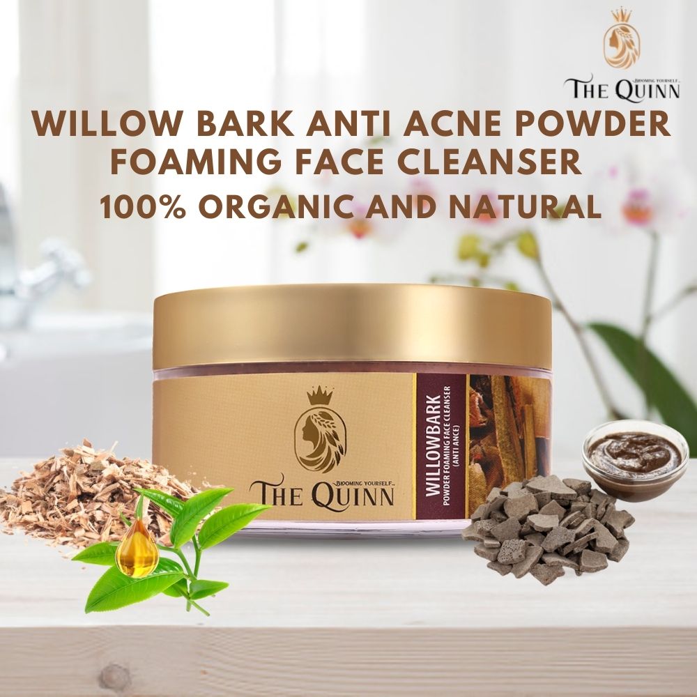 WillowBark Anti Acne Powder Foaming Face Cleanser + WillowBark Anti Acne Cream