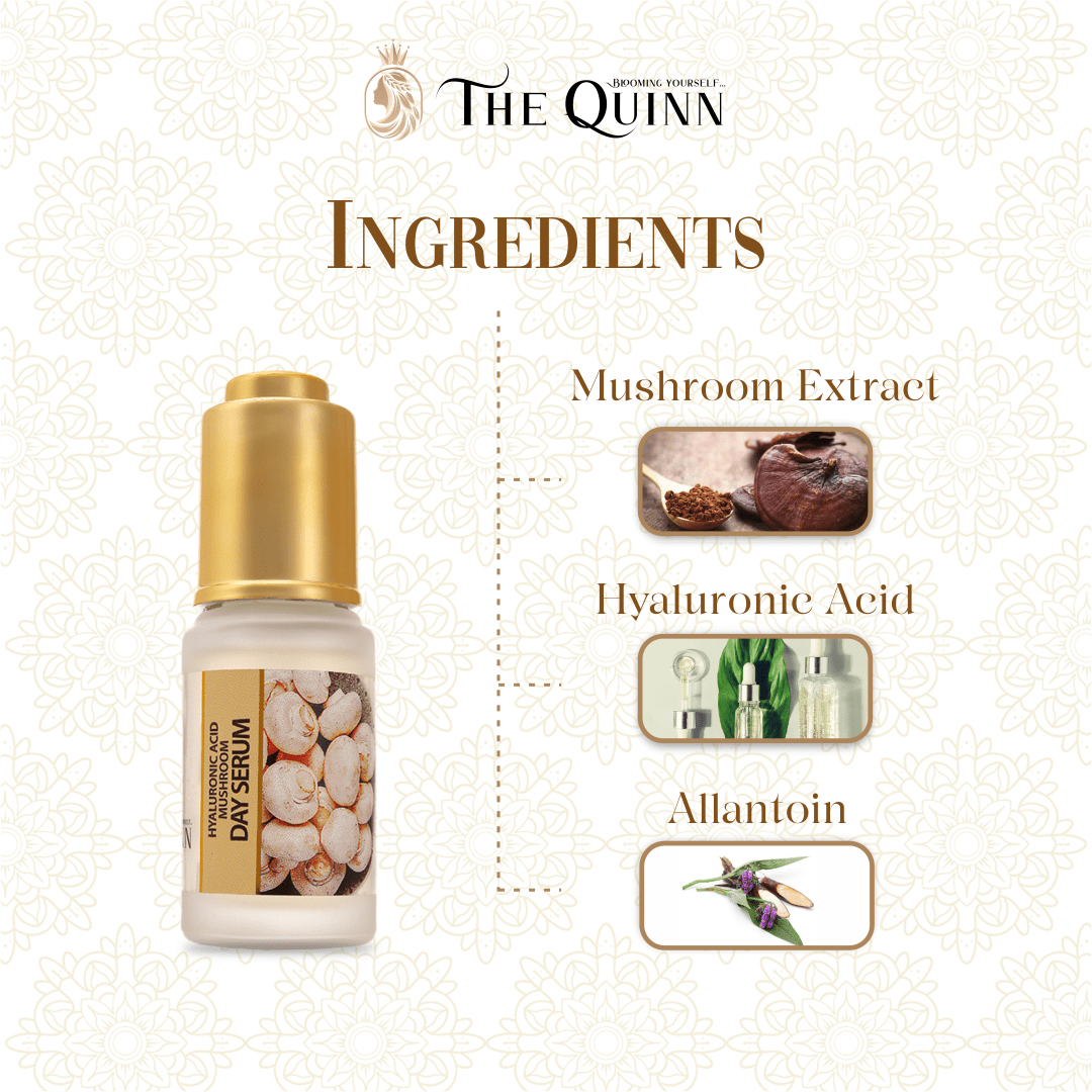 Rose Petal Powder Foaming Face Cleanser + Hyaluronic Acid Mushroom Day Serum