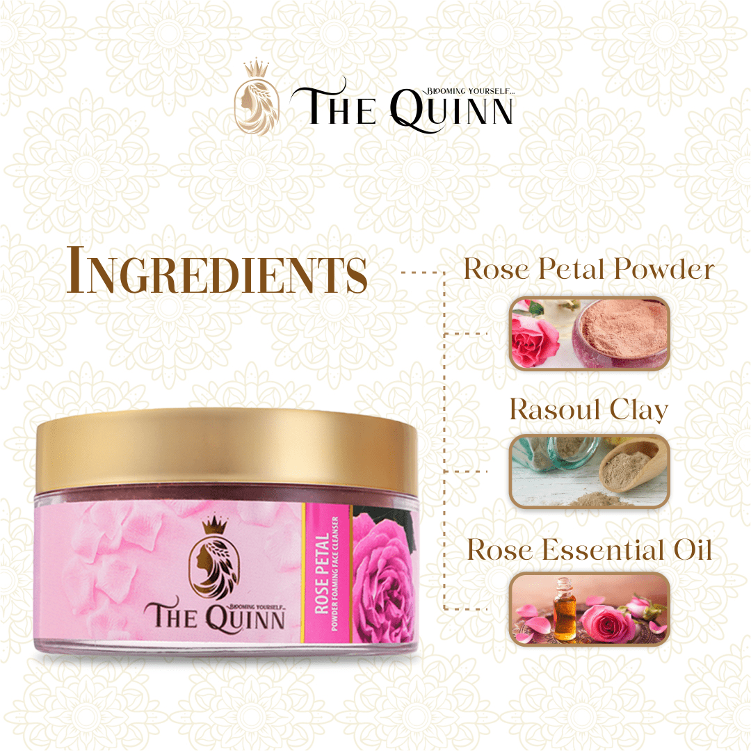 Rose Petal Powder Foaming Face Cleanser + Silk Hylan Day Gel Cream