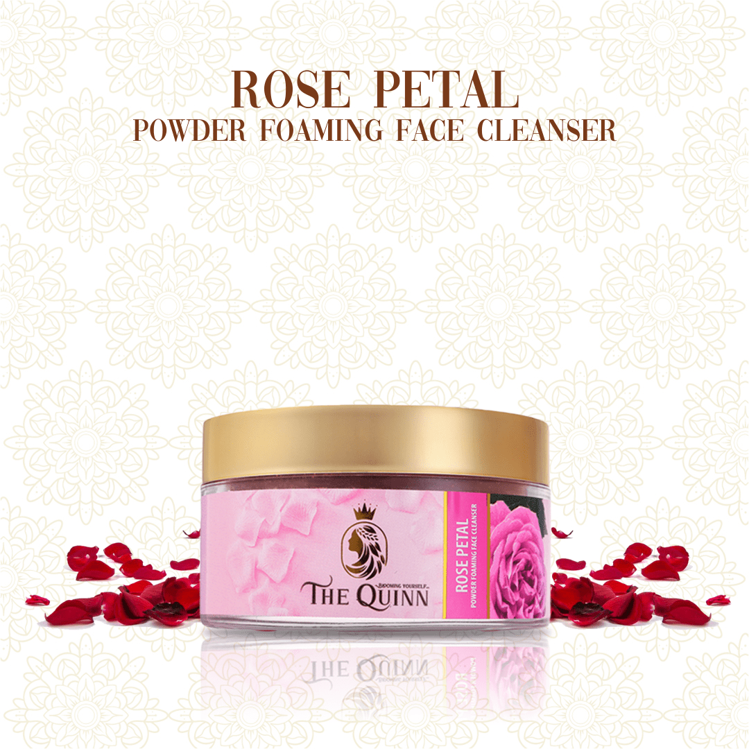 Rose Petal Powder Foaming Face Cleanser-min