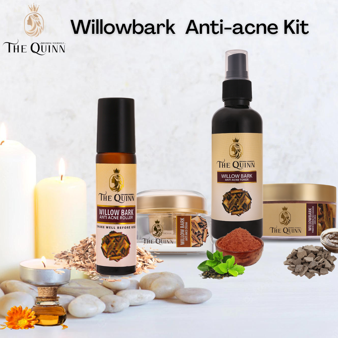 Willow Bark Anti Acne Kit