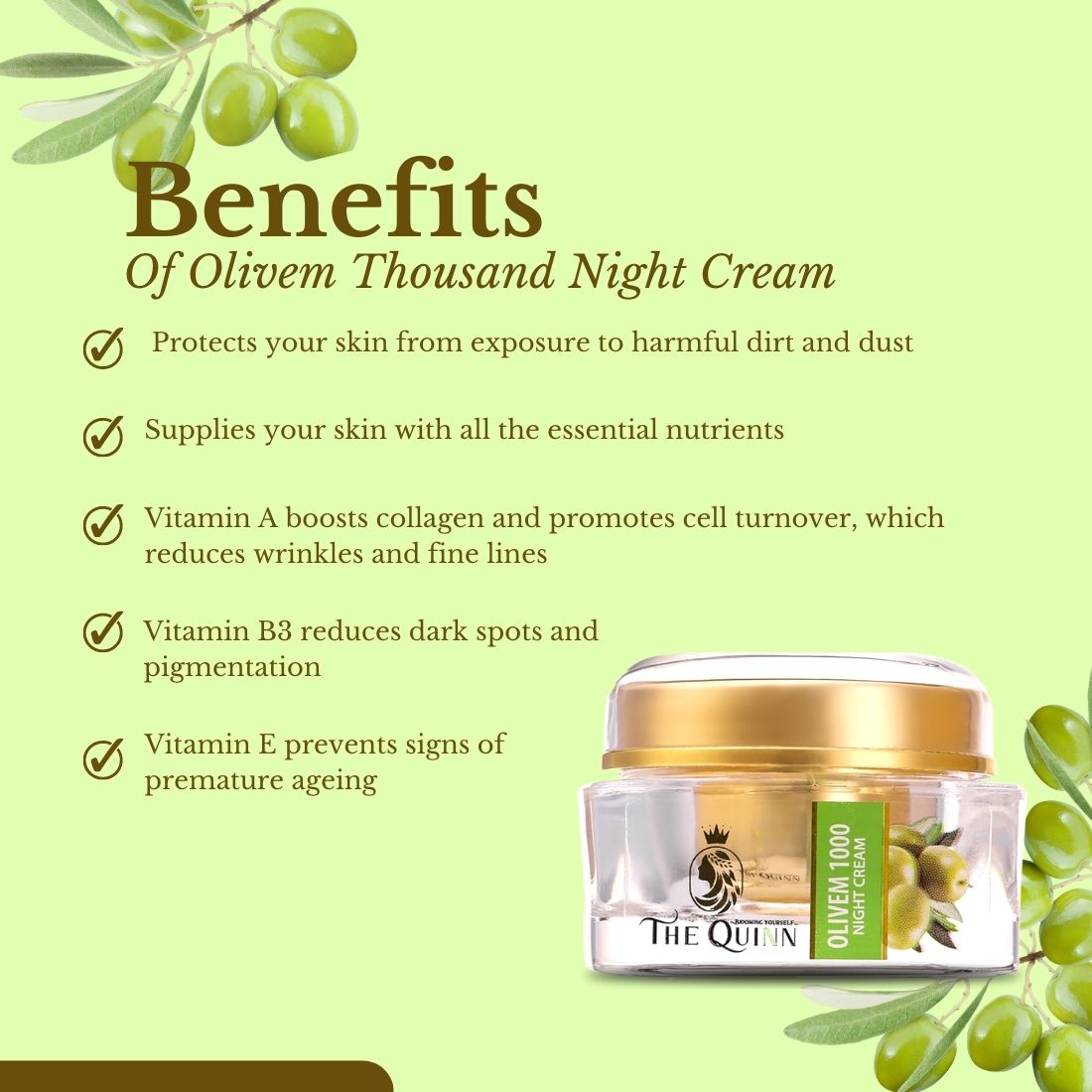 Olivem 1000 Night Cream + Coconut Milk Powder Foaming Face Cleanser