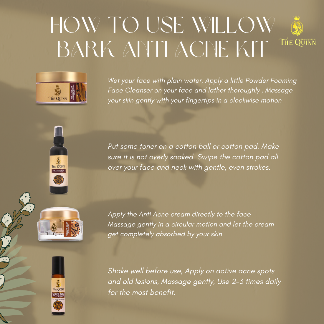 Willow Bark Anti Acne Kit