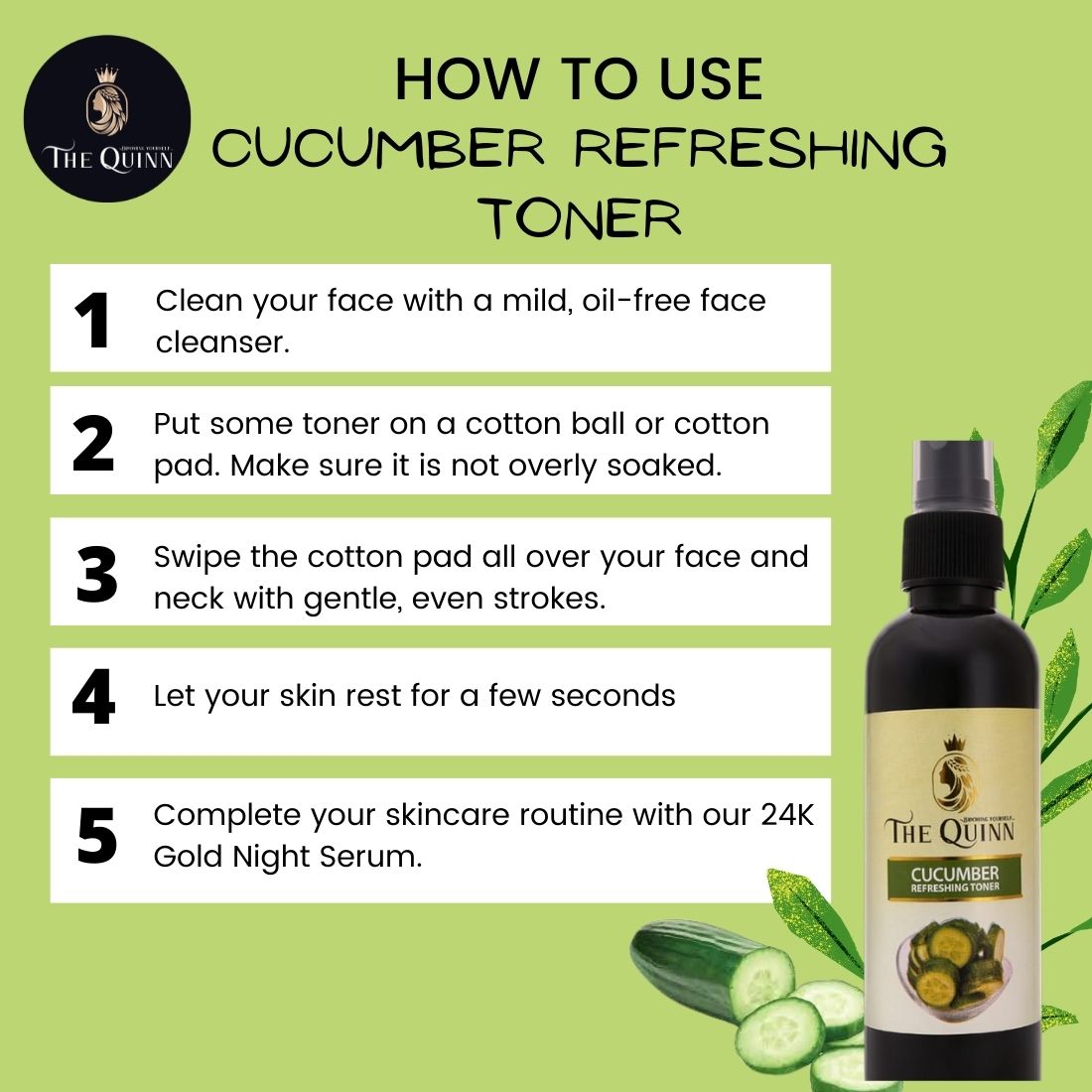Cucumber Refreshing Toner